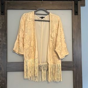 Spring cream cardigan